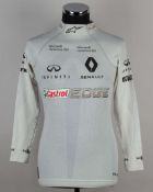 Jolyon Palmer Renault Sport F1 Race Used Nomex Top