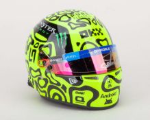 Lando Norris 2024 McLaren Signed 1:2 Scale Helmet