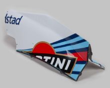 Williams Martini Racing Race Used Engine Cover Spine