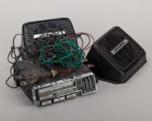 Graham Hill 1975 Autographed Car Radio