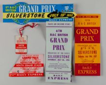 Silverstone Grand Prix 1952 and 1953 Ephemera
