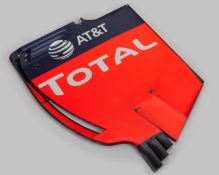 Max Verstappen 2016 Red Bull Racing RB12 Race Used Rear Wing End Plate