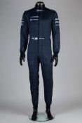 Valtteri Bottas 2014 Williams Martini Racing Pre-Season Test Used Race Suit