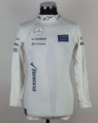 Paul di Resta Williams Martini Racing Race Used Nomex Top