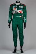 Christian Klien 2004 Jaguar Racing F1 Race Used Race Suit