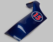 Sebastian Vettel 2009 Red Bull Racing RB5 Race Used Barge Board and Mirror