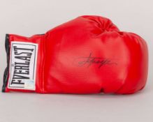 Boxing glove signed by Joe Frazier