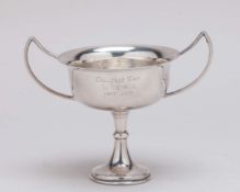 A silver Challenge Cup, St Nicholas Long Jump trophy, 1950-58