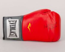 Boxing glove signed by Evander Holyfield