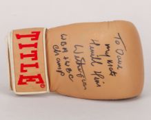 Boxing glove signed by Tim Witherspoon