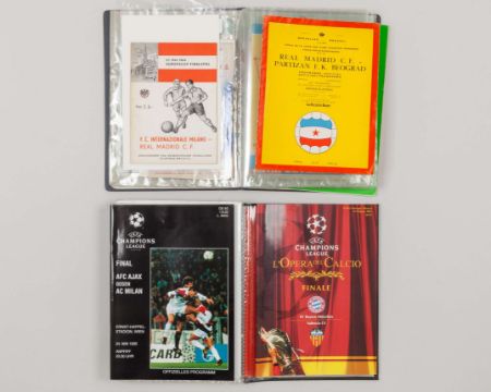 European Cup/Champions League Final programmes