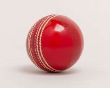 Signed cricket memorabilia