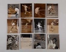 A large collection of Tennis press photographs