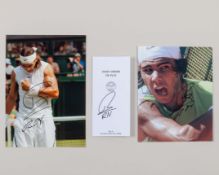 Rafael Nadal an 2010 autographed Daily Order of Play (Day 6) 26th June 2010