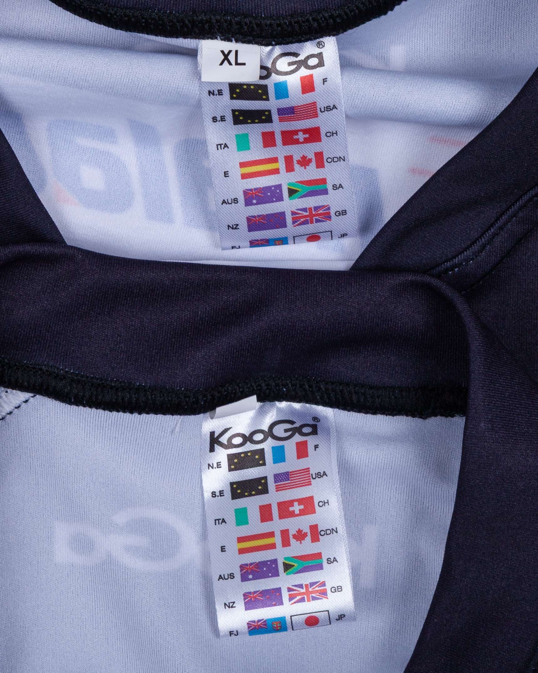 Two black and white New Zealand Rugby League autographed short-sleeved shirts - Image 8 of 8