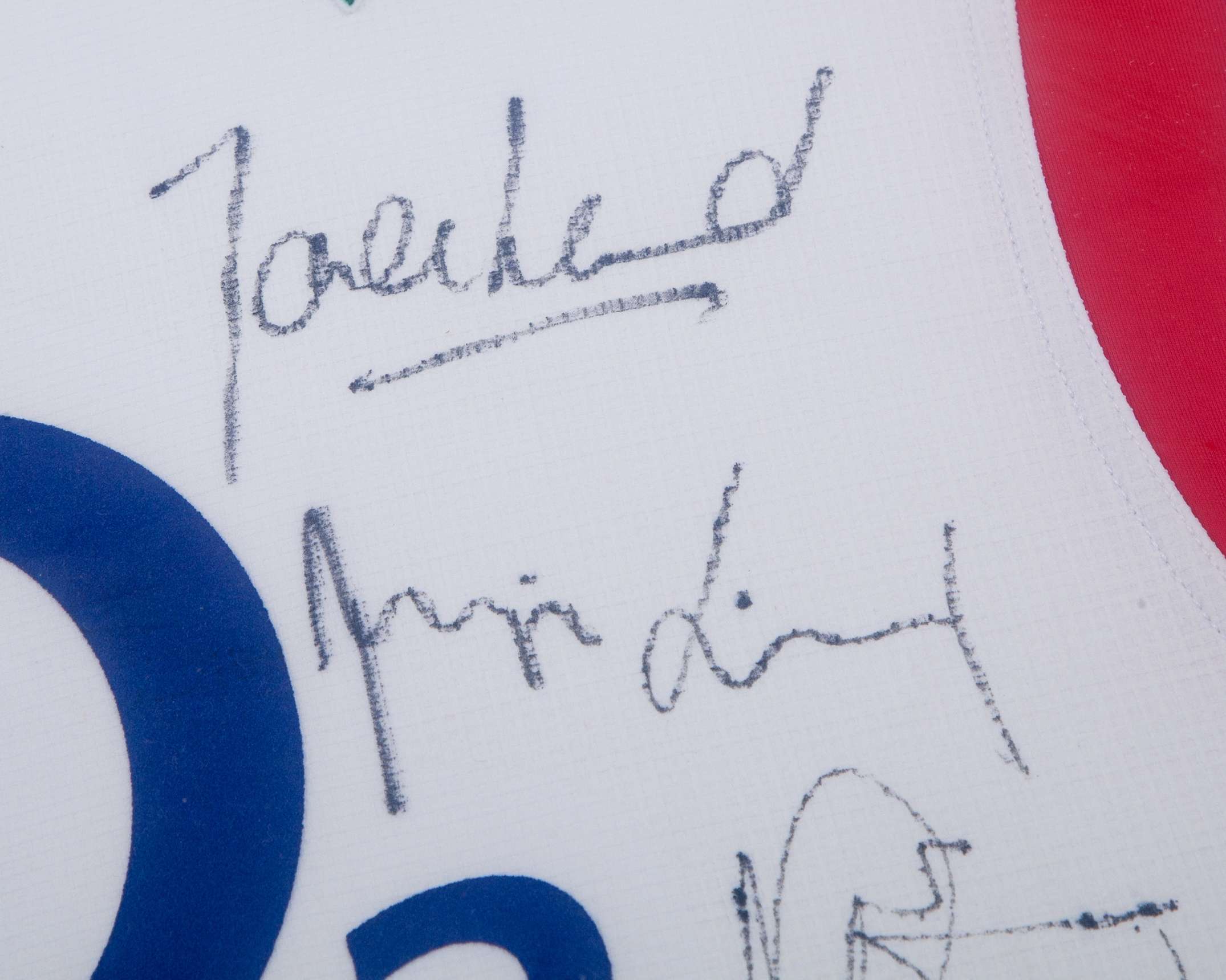 A Captains of England autographed rugby shirt - Image 2 of 2