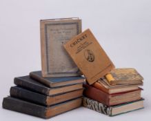 A collection of twelve sporting books