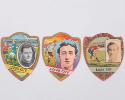 Three Baines Gold Medals Leeds City Baines cards
