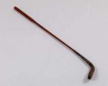 A scared-head long-nosed putter by Tom Morris