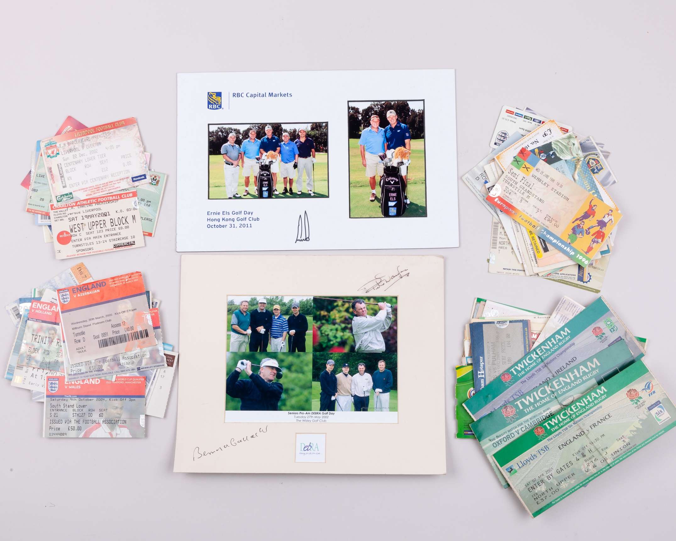 Collection of various golf autographs - Image 2 of 8