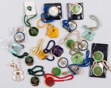 Henley Regatta (rowing) and Haydock Park (horse racing) badges