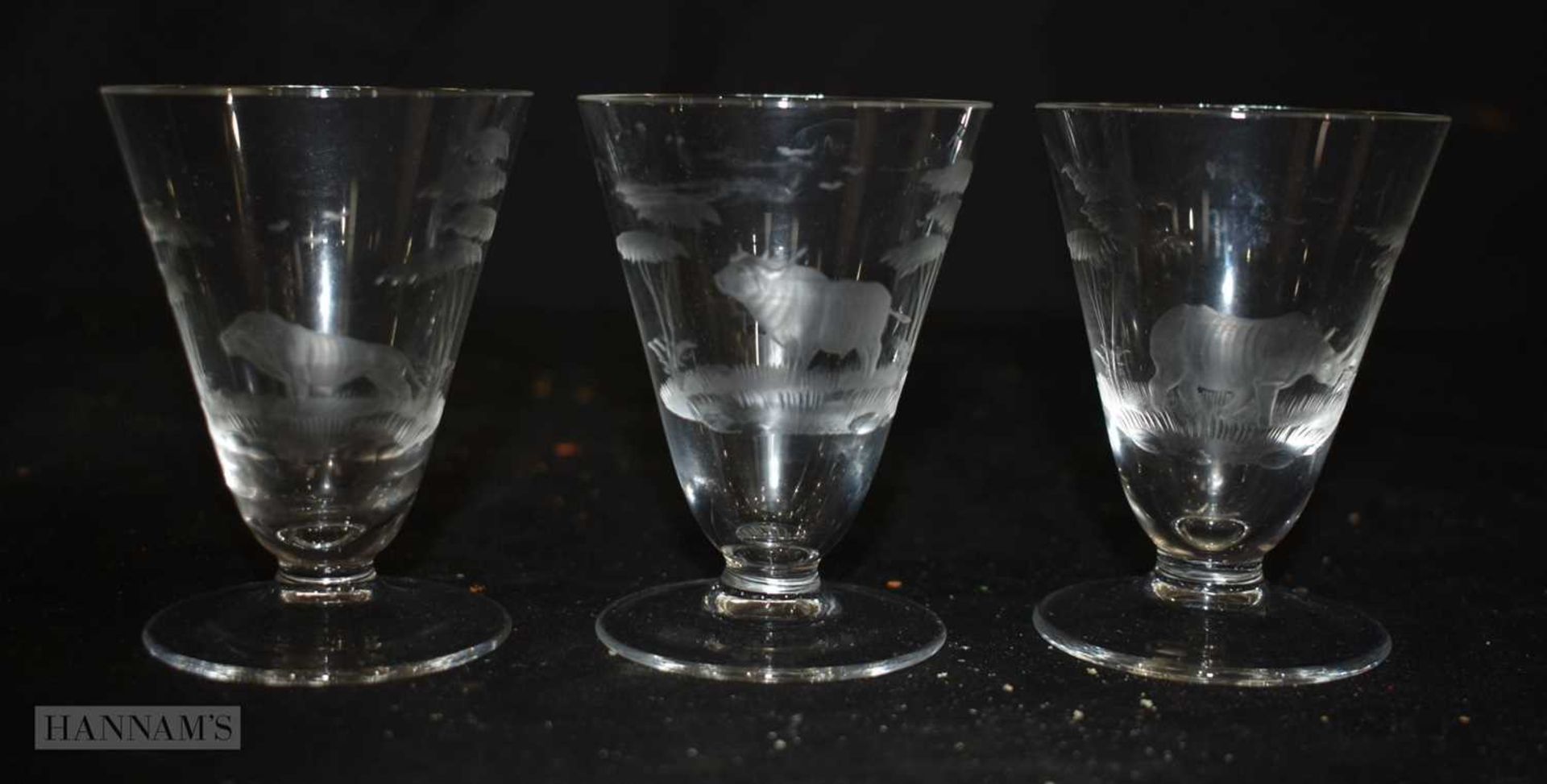 A collection of Scottish crystal glasses etc 19cm (20) - Image 4 of 4