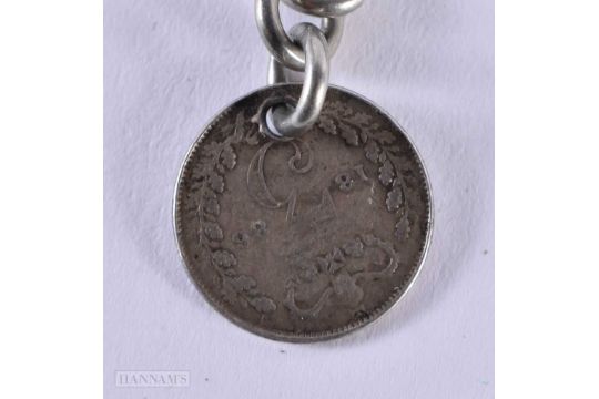 AN ANTIQUE CHAIN. 32.1 grams. 35 cm long. - Image 3 of 3