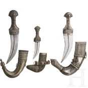 Drei Djambias, Saudi-Arabien, 20. Jhdt.