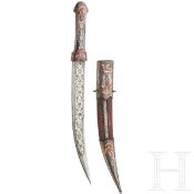 Korallenbesetzter Kinzal, osmanisch, Mitte 19. Jhdt.