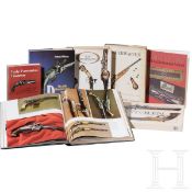 Sieben Bücher zum Thema alte Schusswaffen
