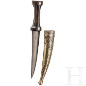 Silbermontierter Kandschar, osmanisch, um 1700