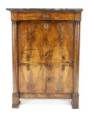 Biedermeier-Standsekretär, Anf. 19.