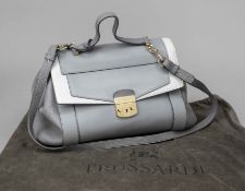 Trussardi, Grey Satchel Bag, teilwei