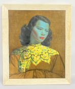 A FRAMED PRINT AFTER TRETCHIKOFF 