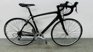 A 'ROUBAIX' CARBON FIBRE SPECIALIZED BIKE.