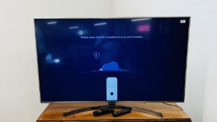 LG 55 SMART TV MODEL 55UK6950PLB WITH REMOTE - SOLD AS SEEN.