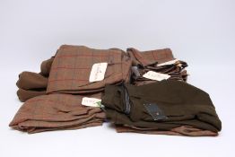 A GROUP OF COUNTRY CLOTHING TO INCLUDE SEELAND 3XL JACKET, LAKSEN SIZE 42 3/4 TROUSERS,