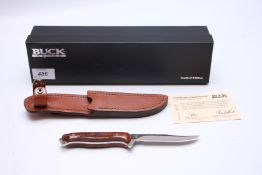 BOXED BUCK KNIVES LIMITED EDITION 802SS SIGNATURE SERIES KNIFE - (NO POSTAGE OR PACKING AVAILABLE)