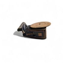 A Bingola 1 children's gramophone of tinplate cons