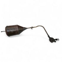 An original fairground Naphtha flare lamp - circa