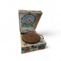 A Decca child's table gramophone with decoration t