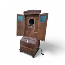 A Klingsor gramophone - circa 1912 - the case meas