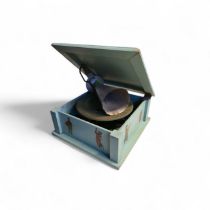 A Bing 'Pigmyphone' of wooden construction - circa