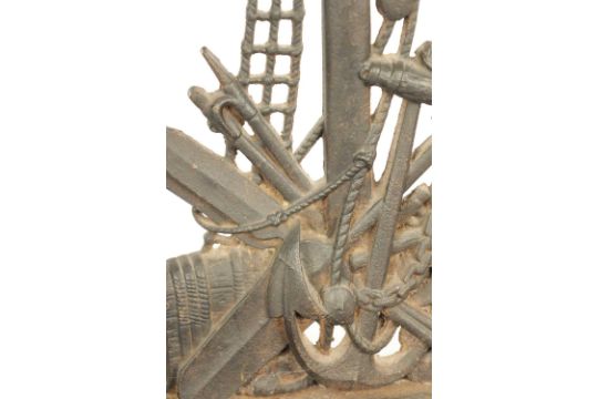 A LATE 19TH CENTURY CAST IRON STICK STAND - Image 6 of 13