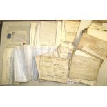 [DOCUMENTS] A collection of deeds and indentures, mainly 19th c. (Q).