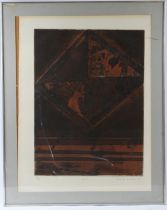 JENNIFER DICKSON (1936-2025) 'Genese' coloured etching, 50/50 signed and dated '65 59 x 44cm