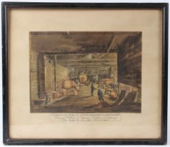 PYNE AND NATTES 'A view from the street of part of the Copper Brass & Iron Plate Manufactory