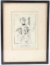 WALTER RICHARD SICKERT (1860-1942) 'Quai Henri IV' etching 19.5 x 13cm