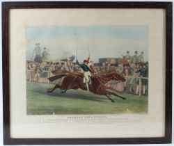 CHARLES HUNT AFTER J F HERRING 'The Decisive Heat for the Great St Leger Stakes, Doncaster 1839'