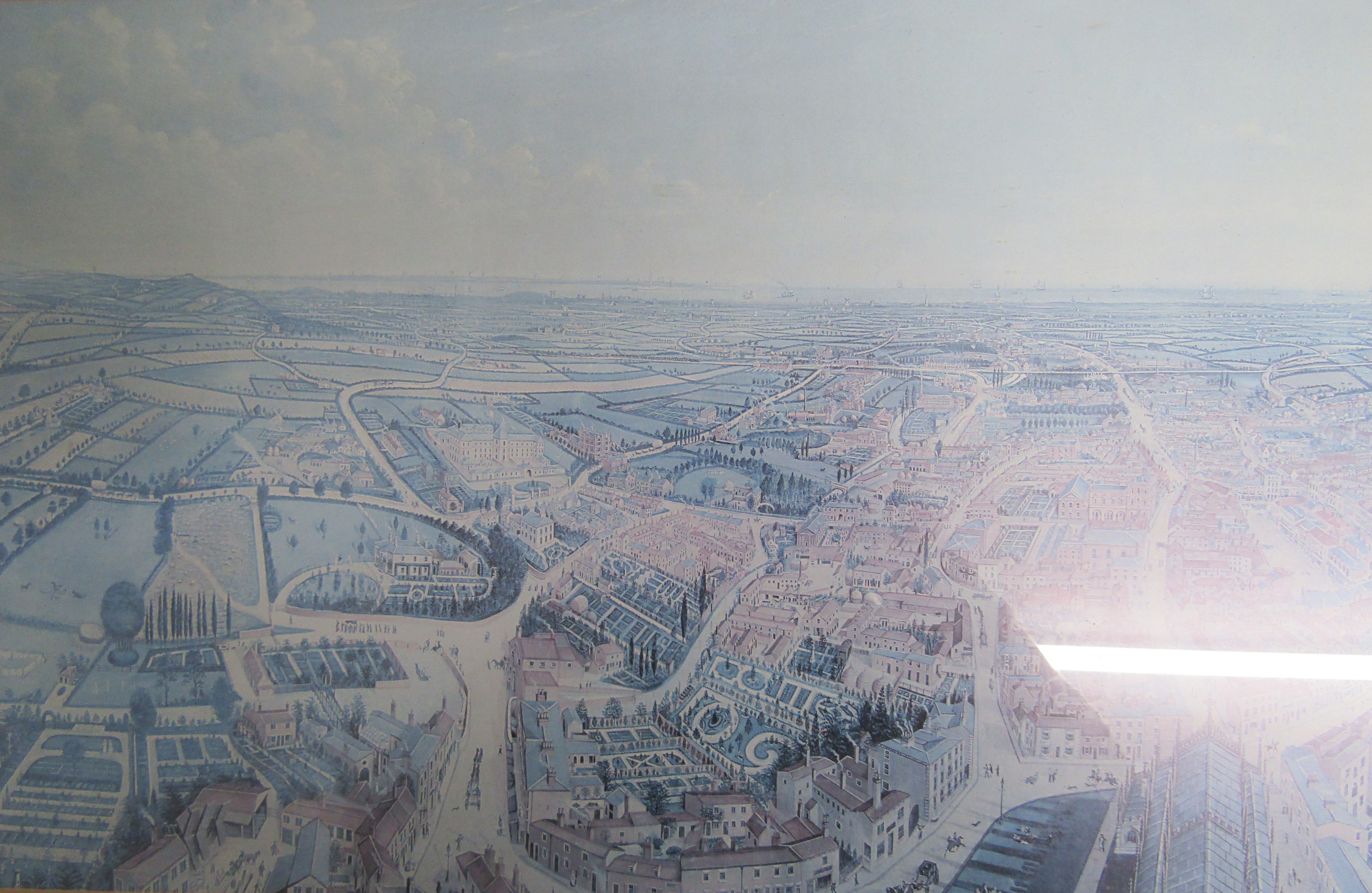 Framed map of "Lincolnshire from the Best Authorities", engraved by J Cary and framed Brown's - Image 5 of 6